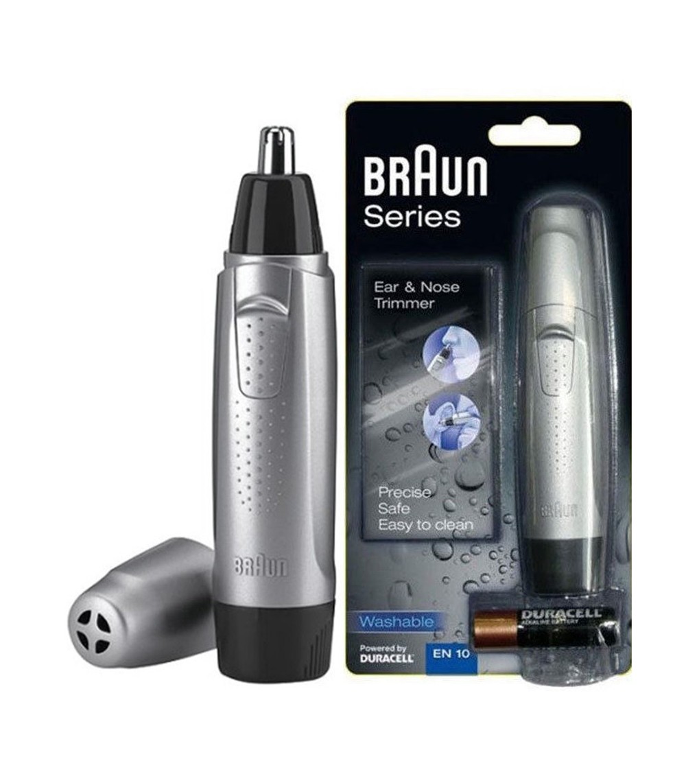 Braun En10 Ear Nose Nasal Wet Dry Hair Trimmer Clipper Shaver