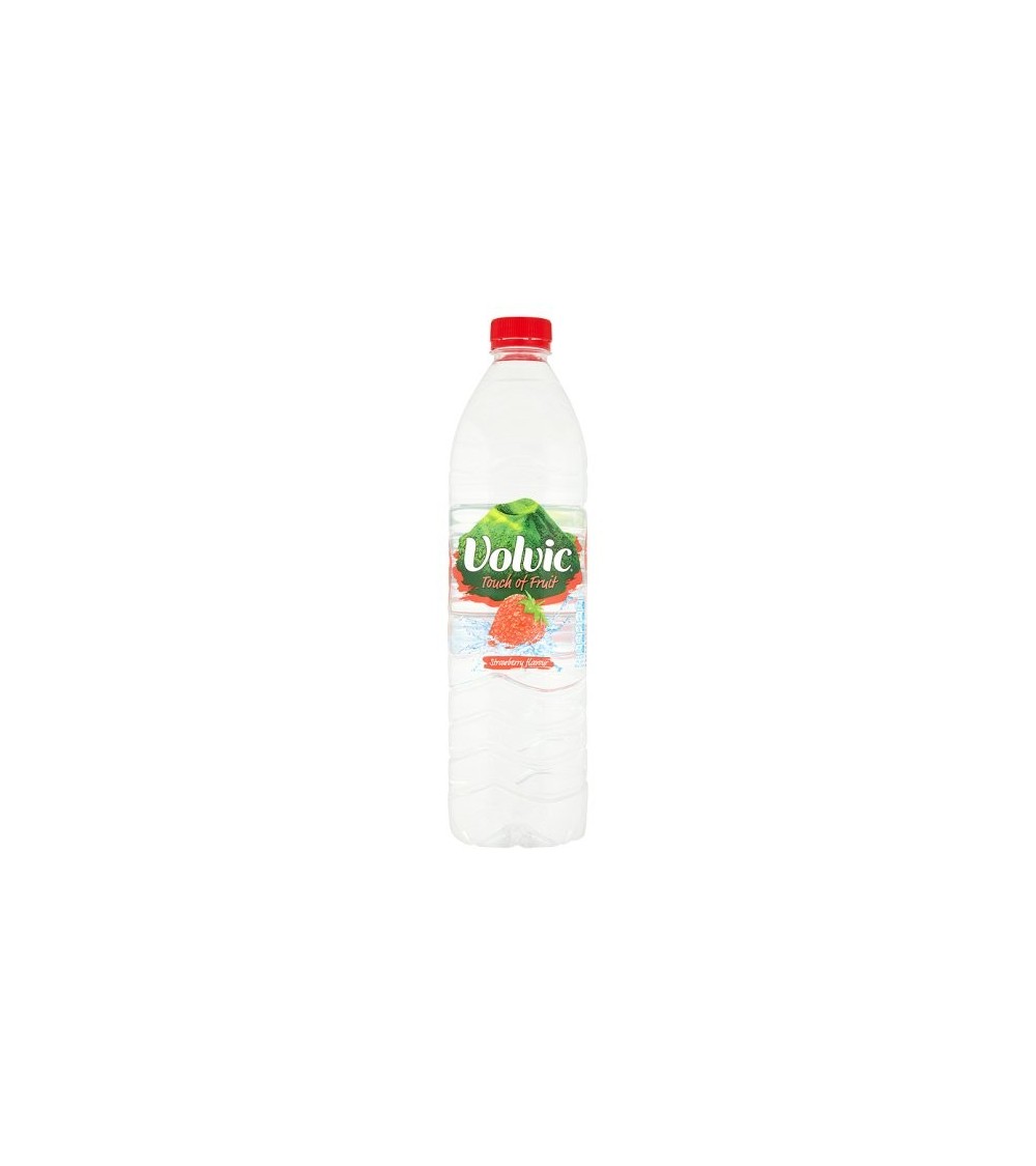 VOLVIC TOUCH OF FRUIT STRAWBERRY 6X1.5LITRE BOTTLES