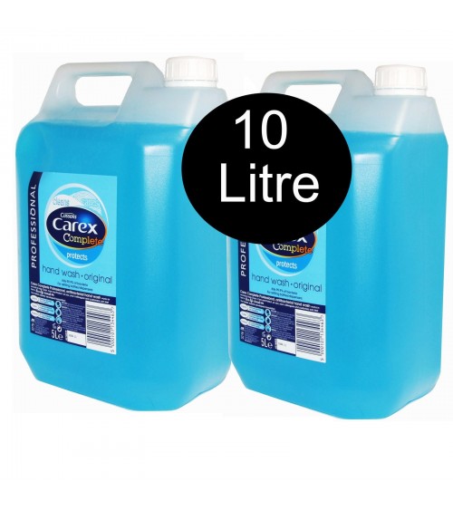 Carex Refill Handwash Professional Original 5 Litre x 2 (Pack) Antibacterial Hand Wash for Home, Office, Warehouses 