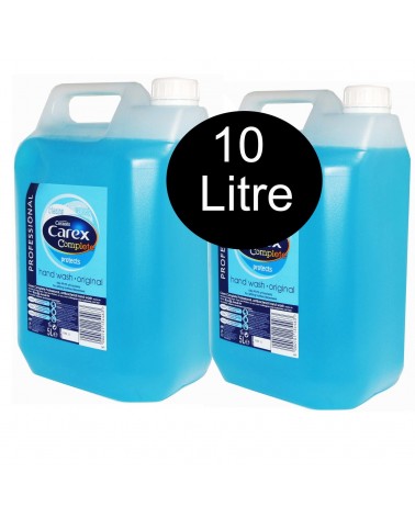 Carex Refill Handwash Professional Original 5 Litre x 2 (Pack) Antibacterial Hand Wash for Home, Office, Warehouses 