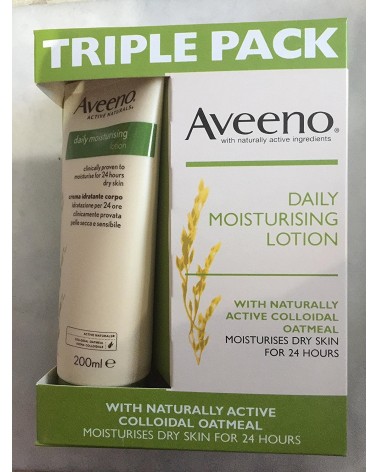 Aveeno Daily Moisturising Lotion(3x 200ml)