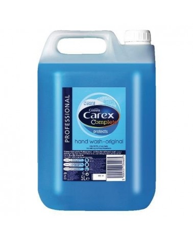 Carex Refill Handwash Professional Original 5 Litre Antibacterial Hand Wash for Home, Office, Warehouses 