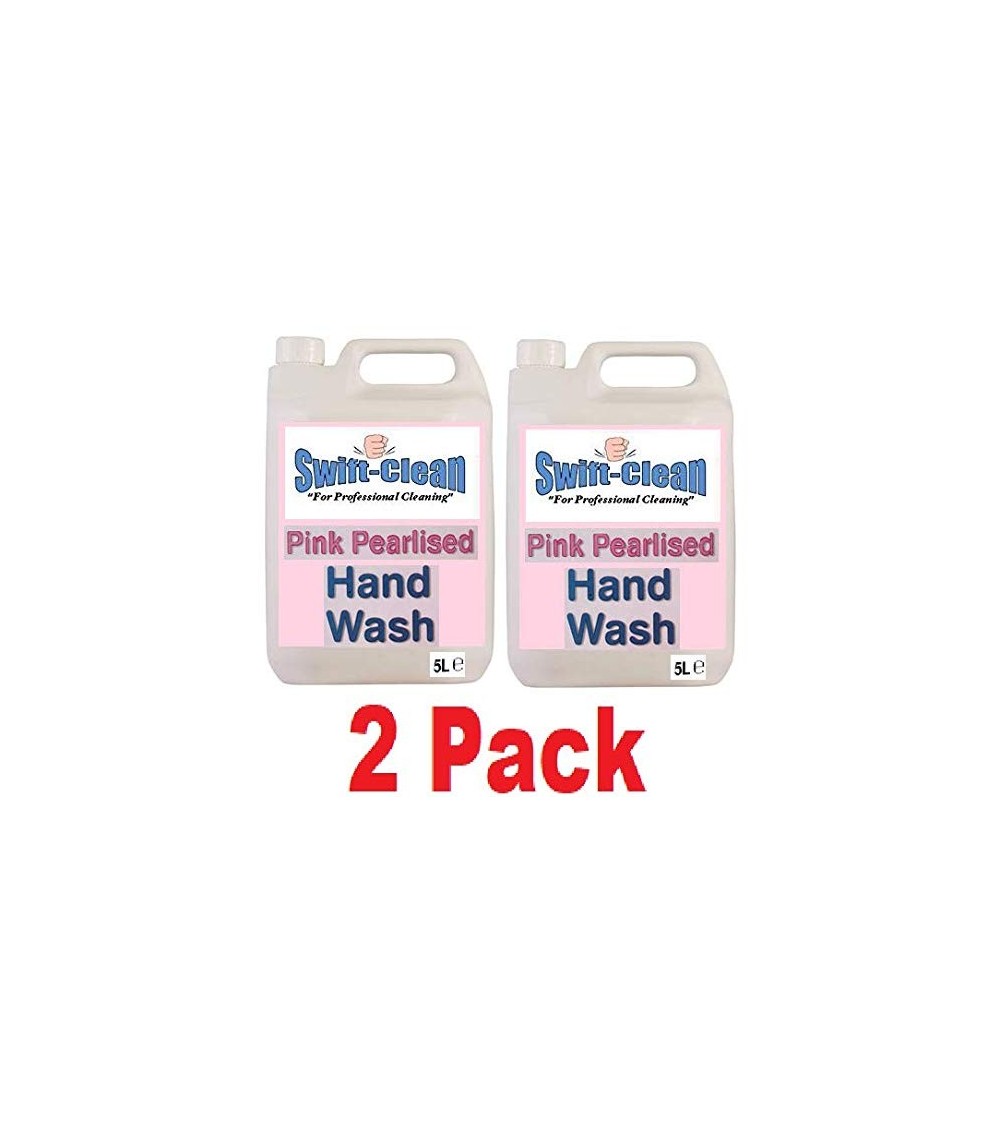 Swift Clean® Pink Perfumed Pearlised Hand Wash Soap Bulk 5 Litre pack of 2