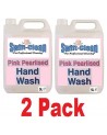 Swift Clean® Pink Perfumed Pearlised Hand Wash Soap Bulk 5 Litre pack of 2