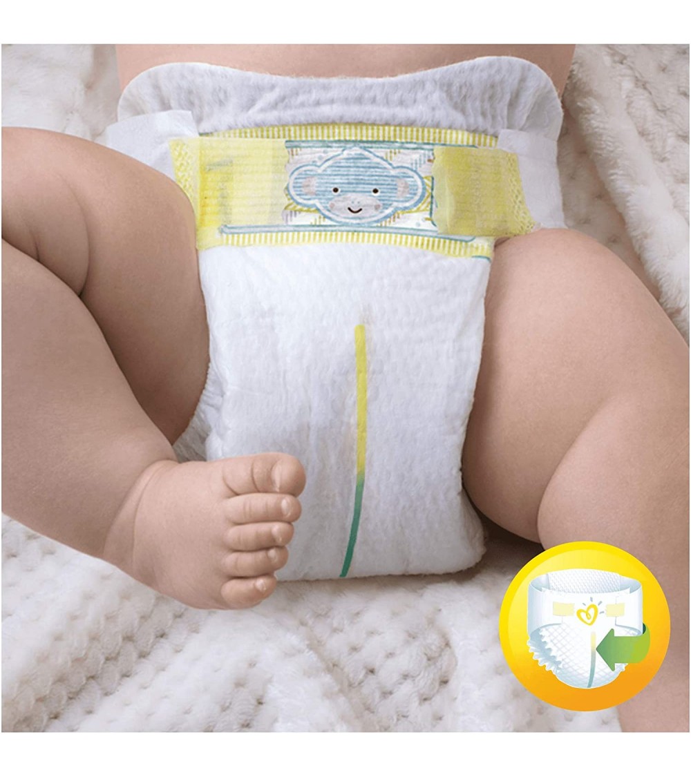 Pampers New Baby Size 2, 86 Nappies Jumbo+ Pack