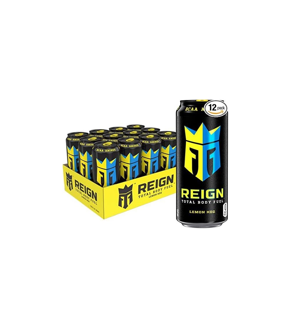 REIGN Energy Drink Lemon Hdz 500ml x 12