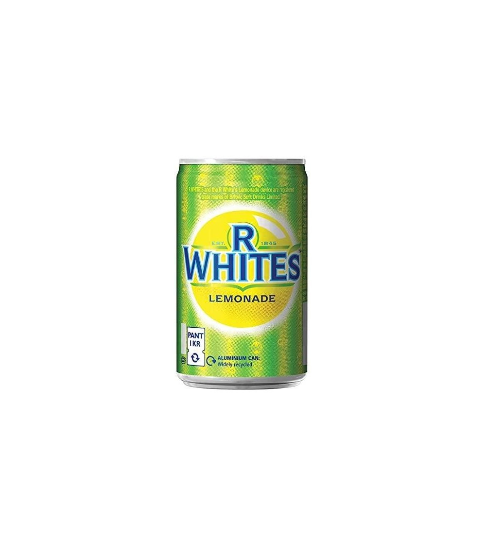 R Whites Lemonade 150ml Cans of Refreshing and Classic Lemonade (Pack