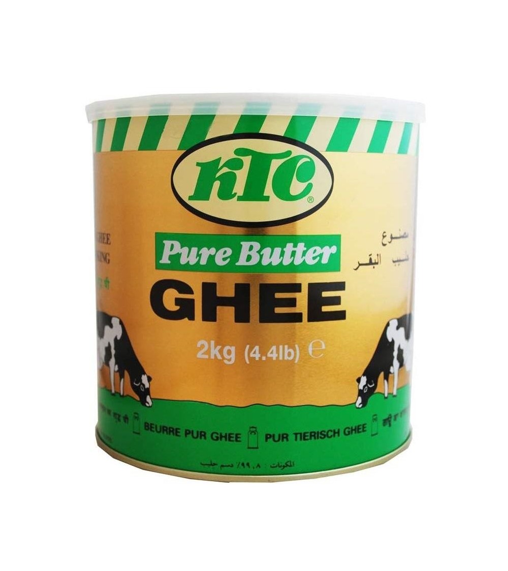 KTC Pure Butter Ghee 2kg - Authentic and Flavorful Clarified Butter
